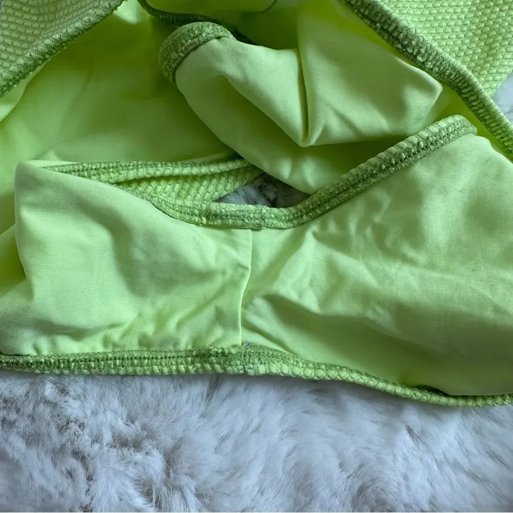 Frankie's Bikinis High Waisted Grotto high waisted bikini bottoms in Sundance